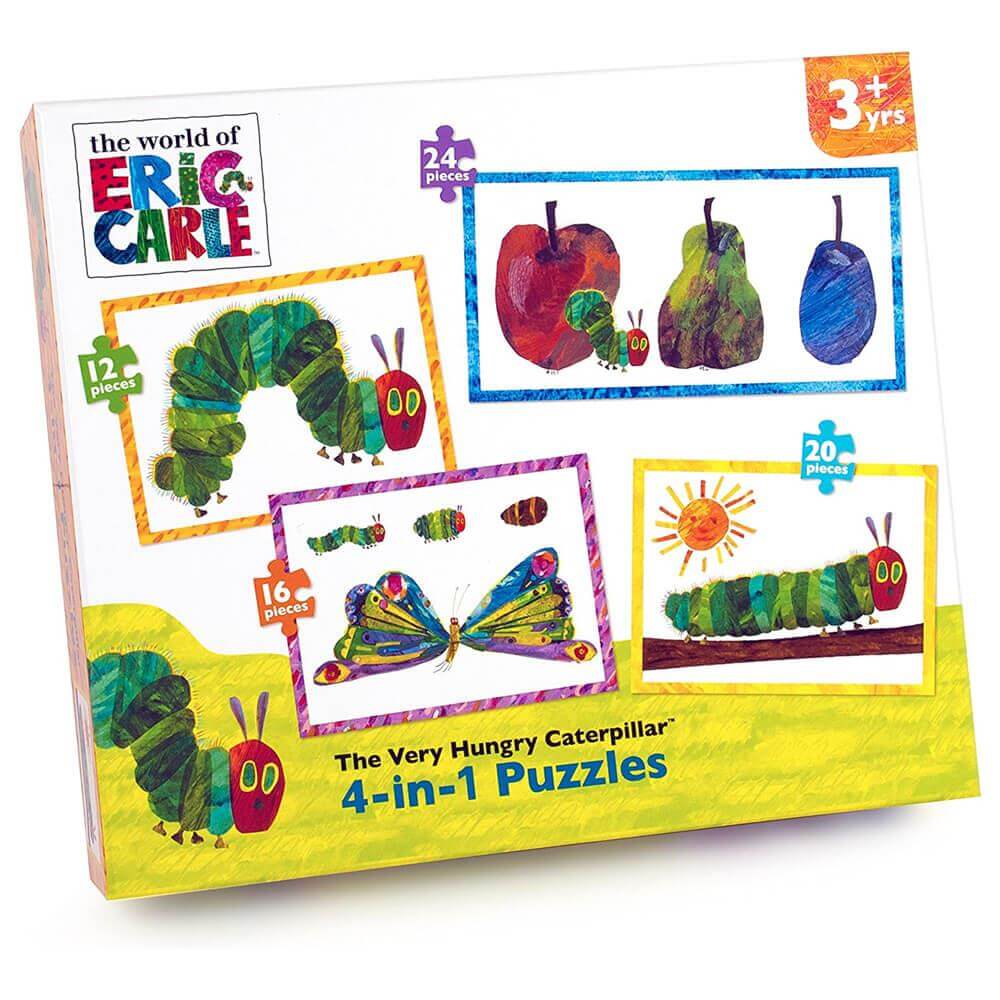 PLG Very Hungry Caterpillar 4 in 1 Puzzle